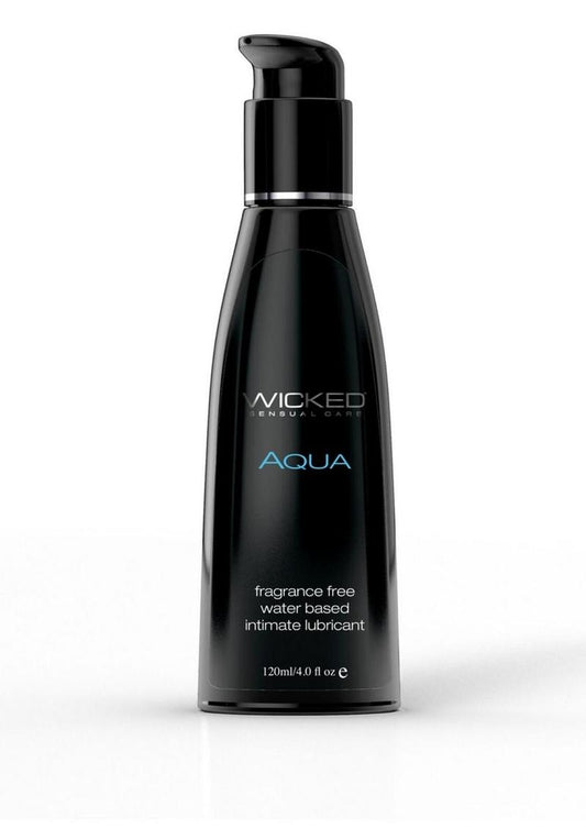 Wicked Aqua Water Based Intimate Lubricant Fragrance Free