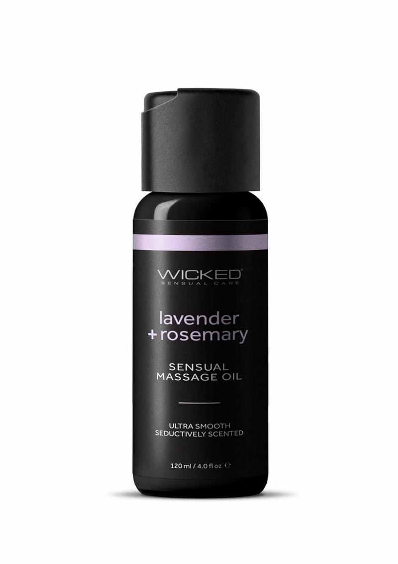 Wicked Sensual Lavender Rosemary Sensual Massage Oil