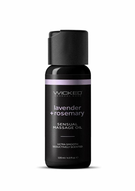 Wicked Sensual Lavender Rosemary Sensual Massage Oil
