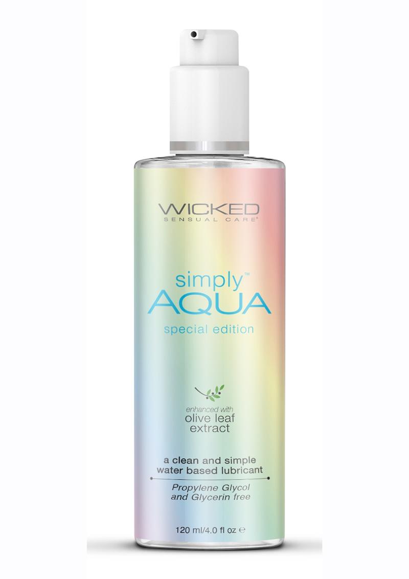 Wicked Simply Aqua Special Edition Water Based Lubricant