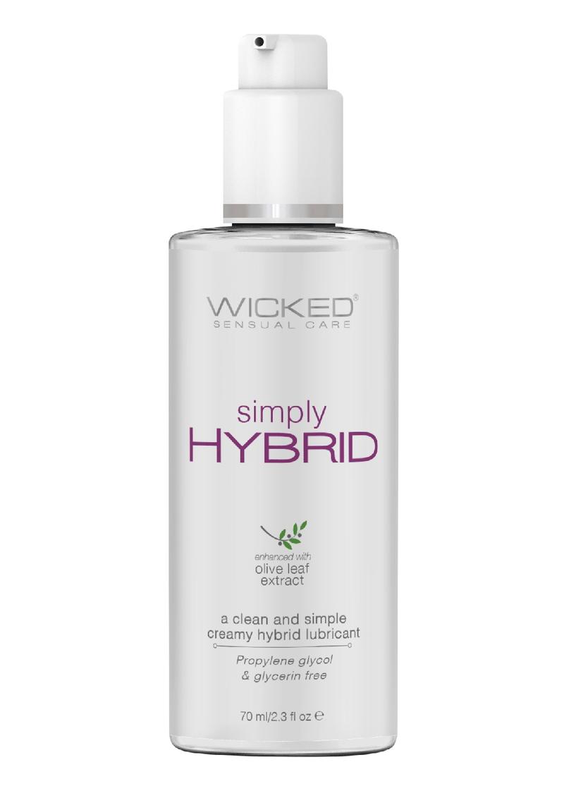 Wicked Simply Hybrid Lubricant with Olive Leaf Extract