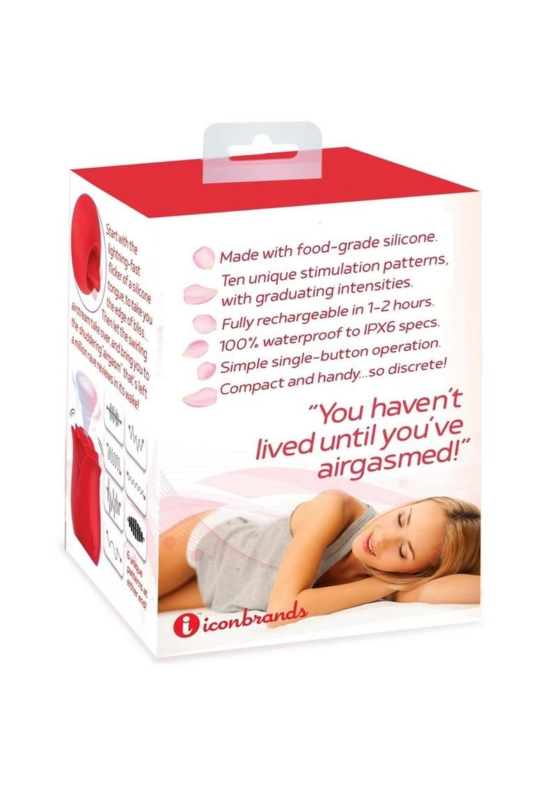 Wild Rose Sucking and Licking Dual-Action Stimulator