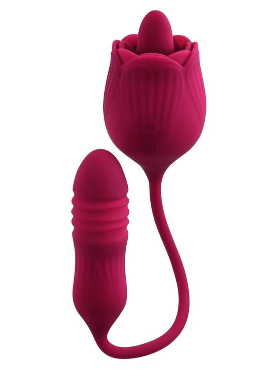 Wild Rose Dual-Stimulation Ring and Bloom Vibrator