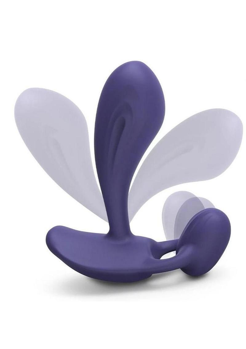 Witty Rechargeable P&G Vibrator With Clitoral Stimulator
