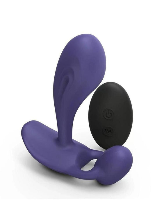 Witty Rechargeable P&G Vibrator With Clitoral Stimulator