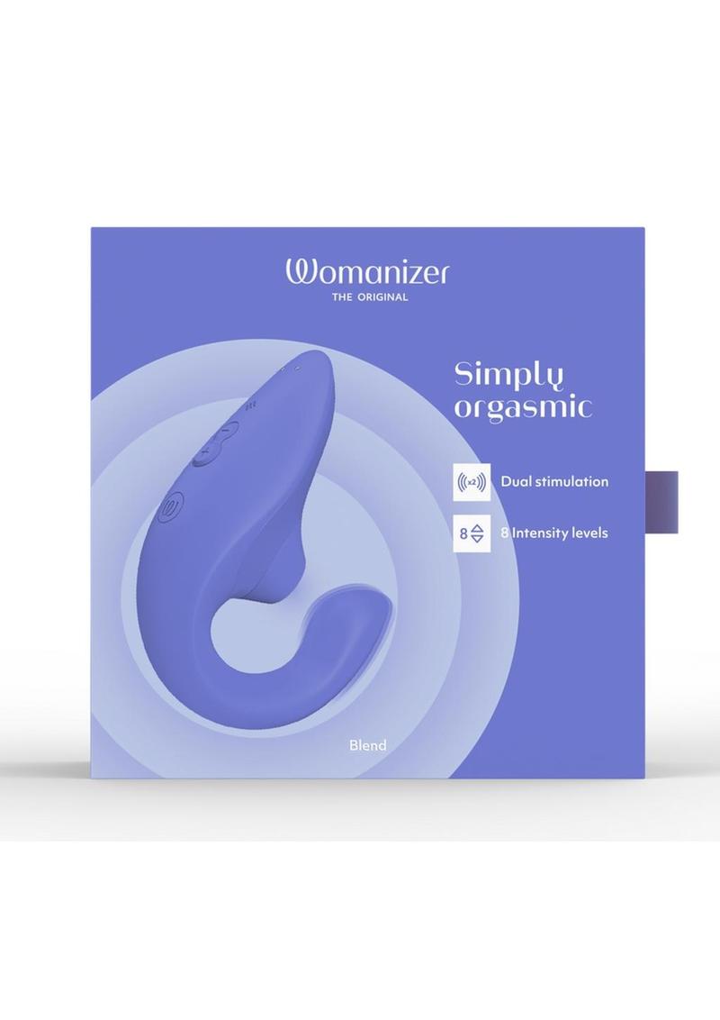Womanizer Blend Vibrant Rechargeable Silicone Vibrator