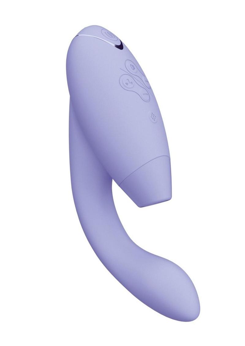 Womanizer Duo 2 Lilac Rechargeable Clitoral And G-Spot Stimulator