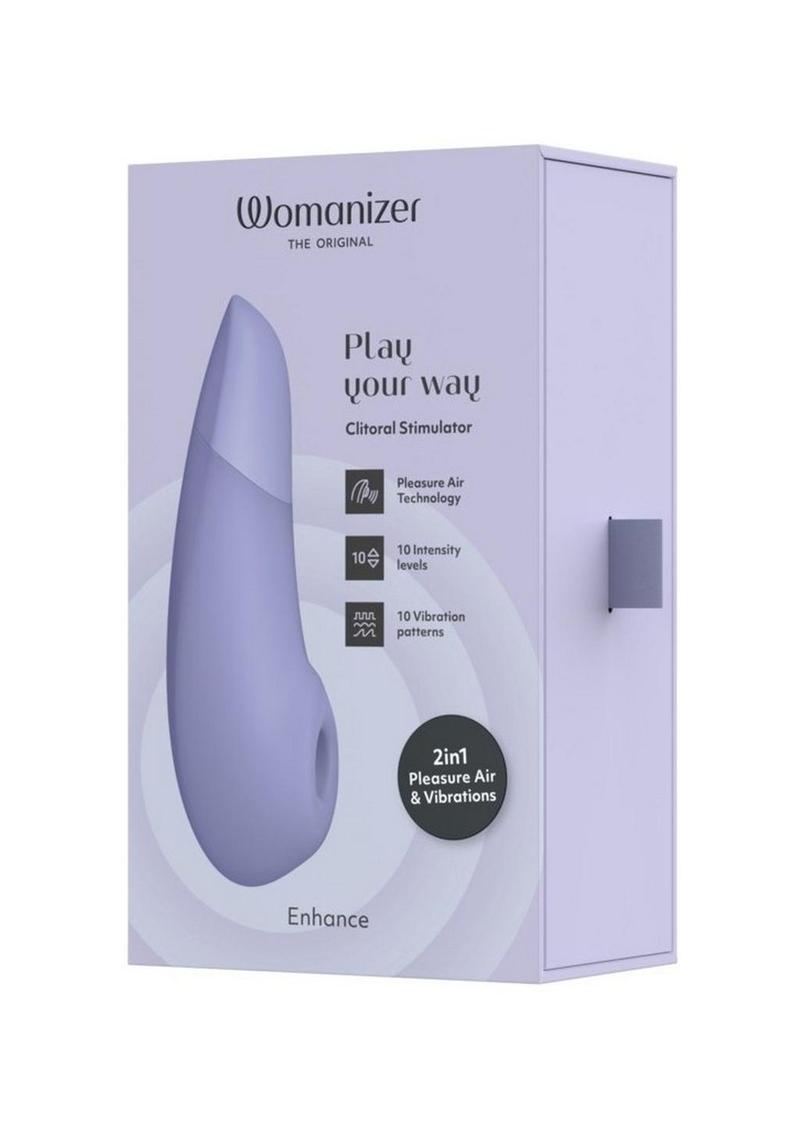 Womanizer Enhance Rechargeable Clitoral Stimulator - Lilac