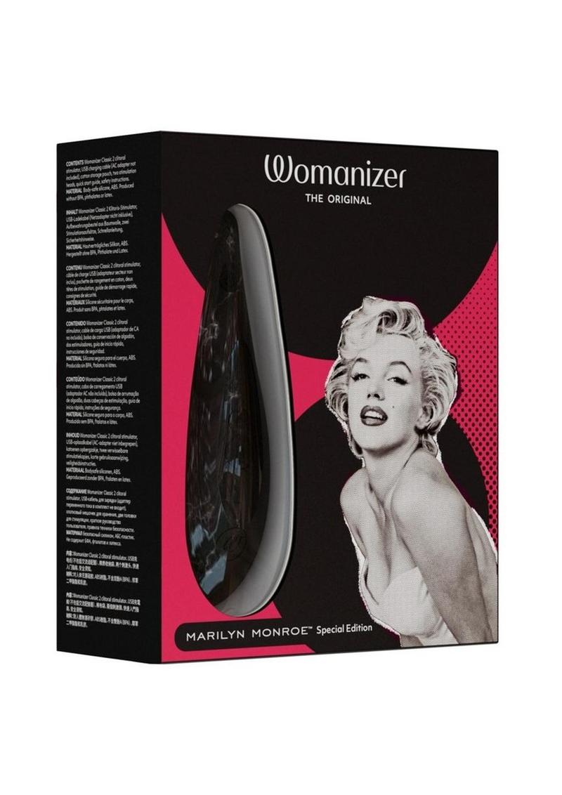 Womanizer Marilyn Monroe Special Edition Marble Clitoral Stimulator