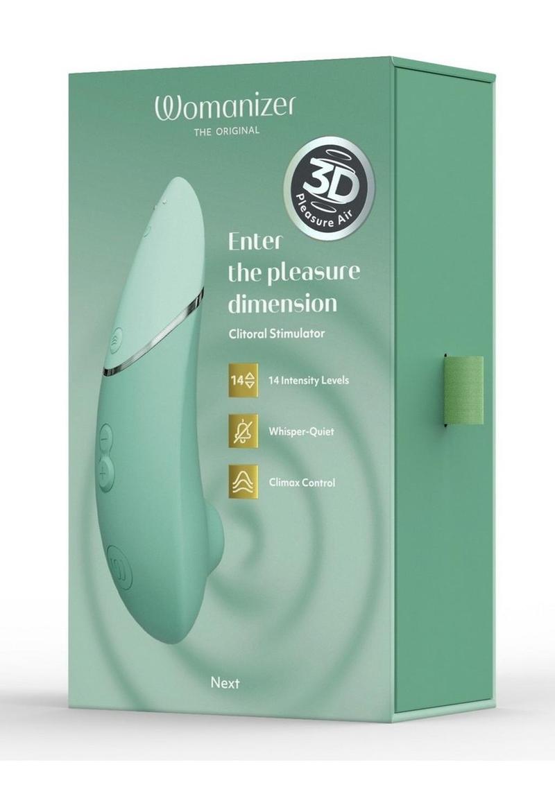 Womanizer Next Sage Green Rechargeable Silicone Clitoral Stimulator