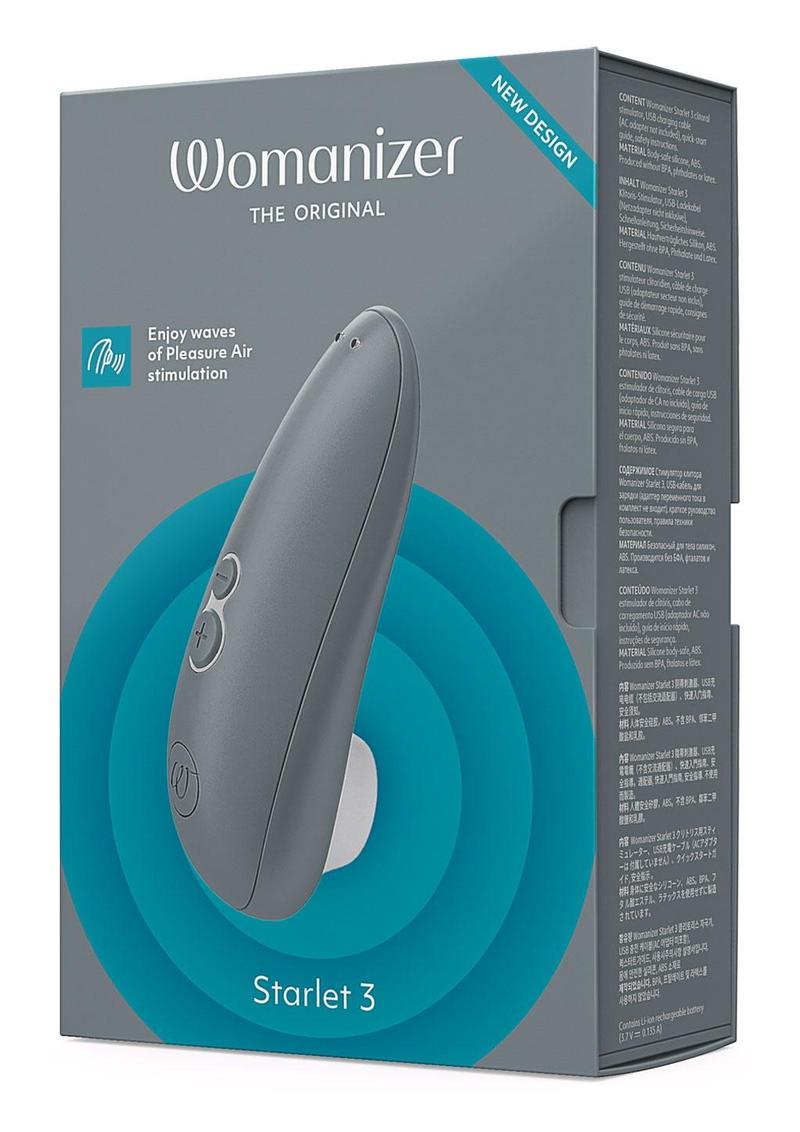 Womanizer Starlet 3 Indigo Rechargeable Silicone Clitoral Stimulator