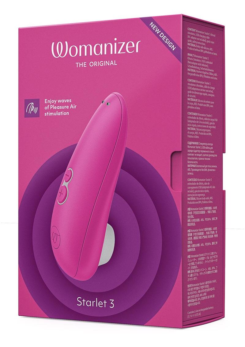 Womanizer Starlet 3 Indigo Rechargeable Silicone Clitoral Stimulator