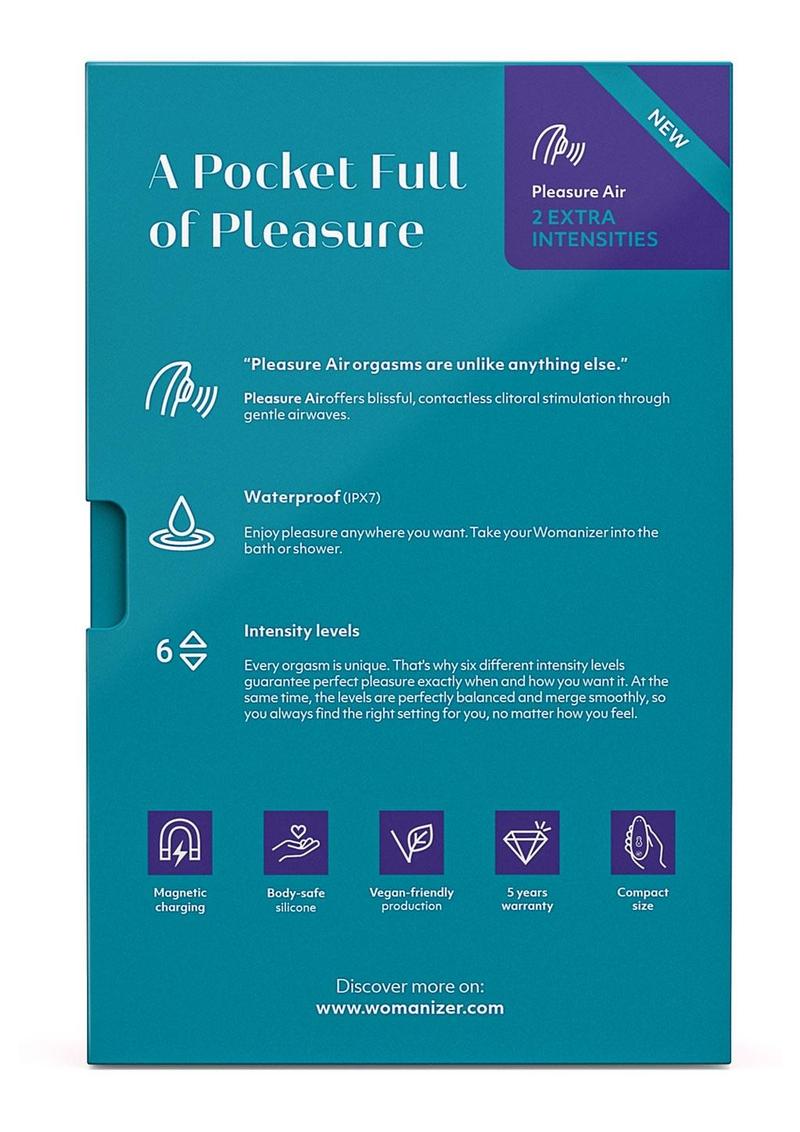 Womanizer Starlet 3 Indigo Rechargeable Silicone Clitoral Stimulator