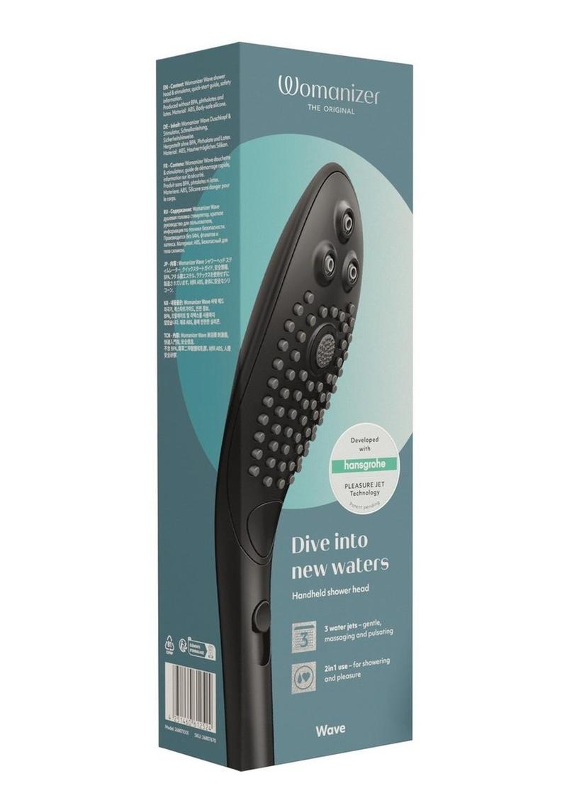 Womanizer Wave Silicone Hydro Stimulator Handheld Shower Head