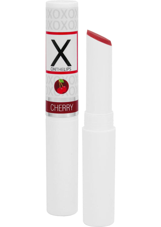 X On The Lips Electric Cherry Buzzing Lip Balm