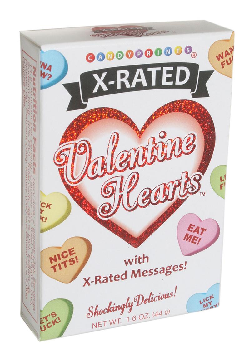 Candyprints X Rated Valentine Hearts Candy