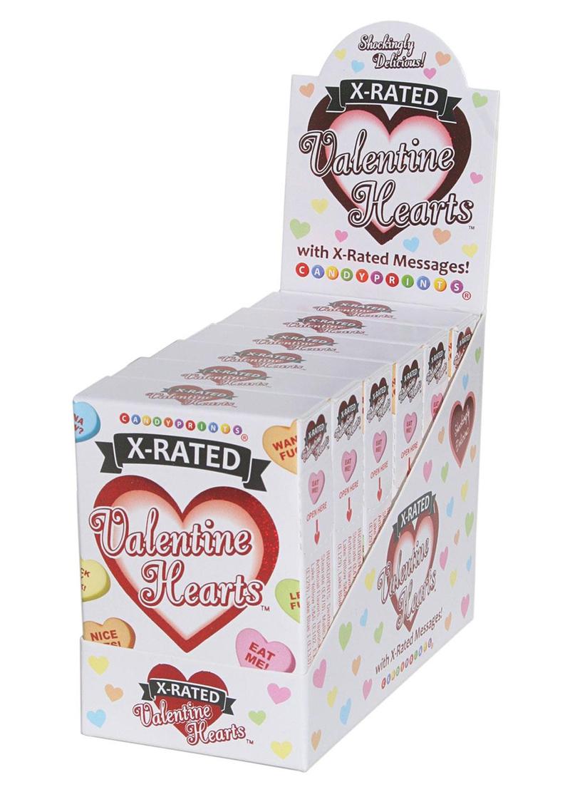 X Rated Valentine Hearts Edible Candy