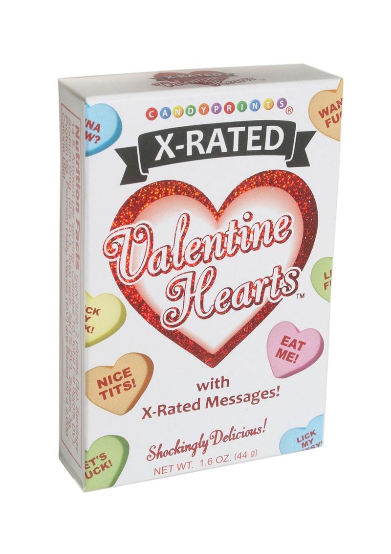 X Rated Valentine Hearts Edible Candy