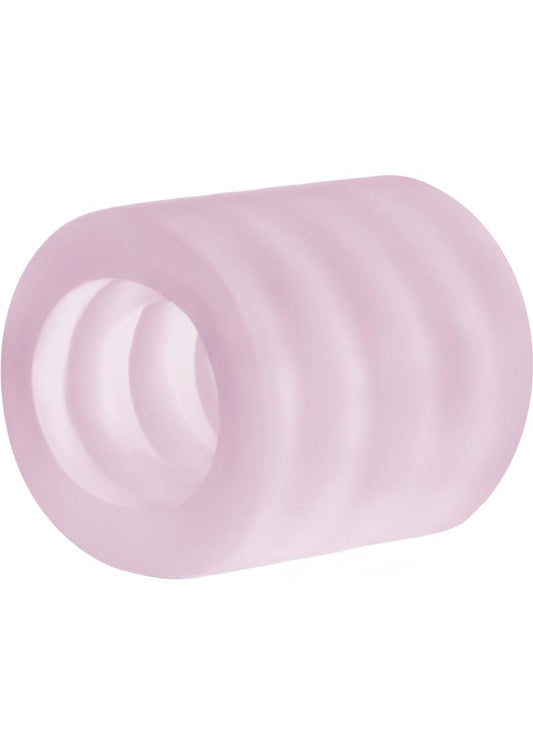 Goin' Down BJ Masturbator - Ribbed Soft And Stretchy Glows in the Dark