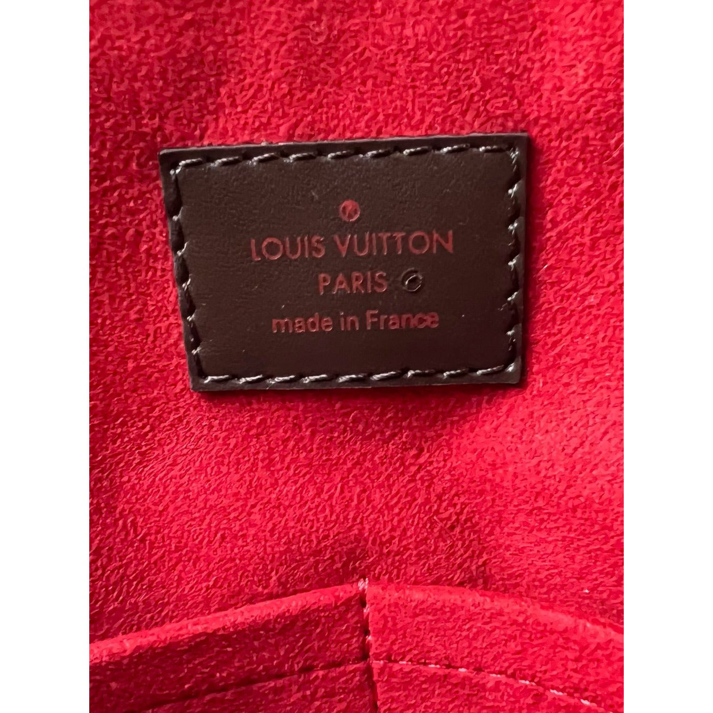 Louis Vuitton Trevi PM Damier Ebene Canvas Shoulder Hand Bag