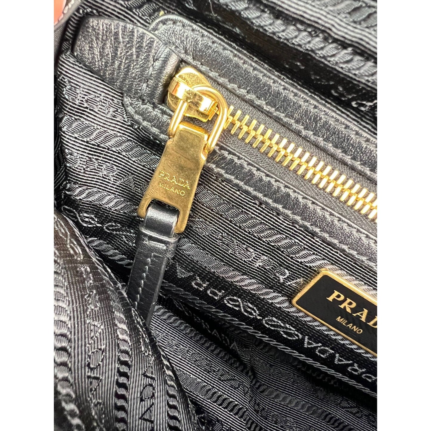 Prada Tessuto Nylon Bandoliera Black Crossbody Camera Bag