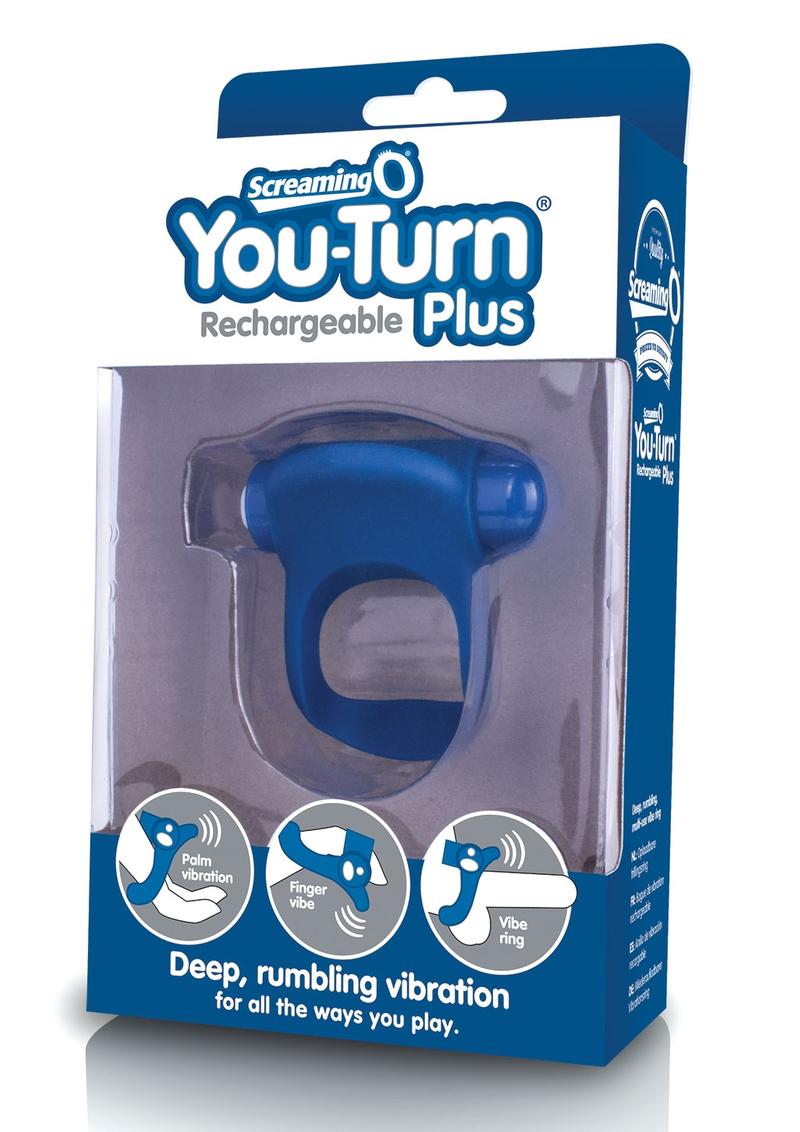 Screaming O You-Turn Plus Rechargeable Silicone Ring