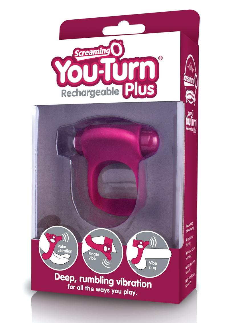 Screaming O You-Turn Plus Rechargeable Silicone Ring
