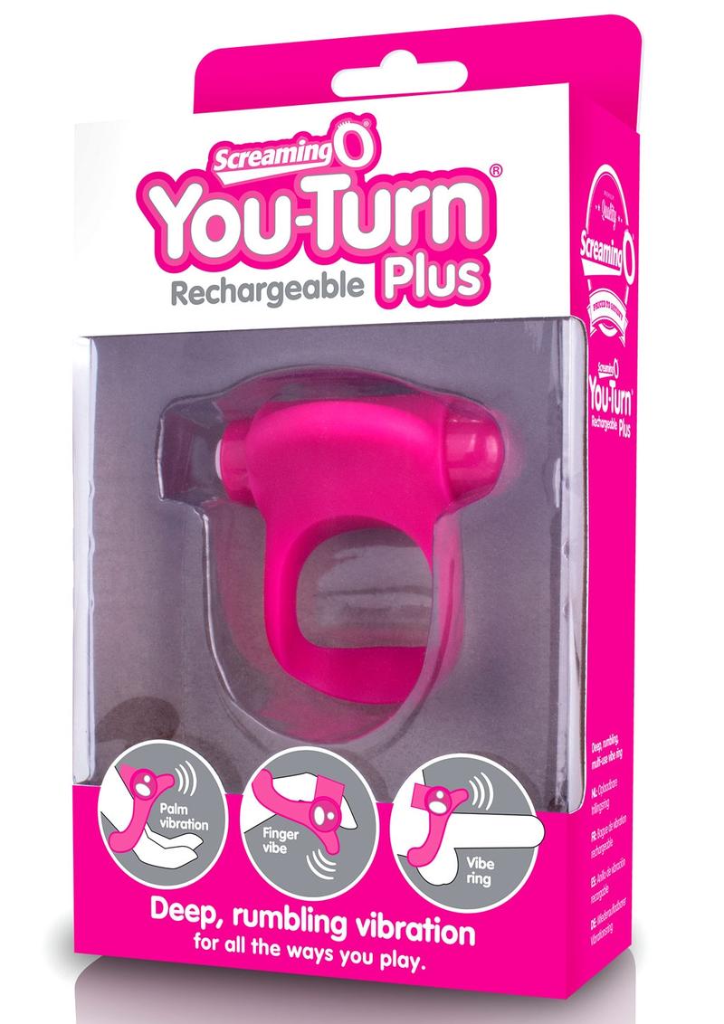 Screaming O You-Turn Plus Rechargeable Silicone Ring