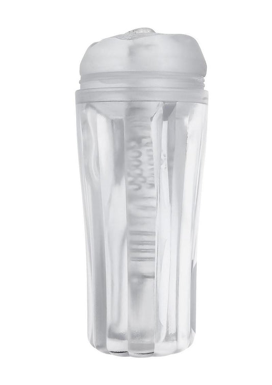 Zero Tolerance The Clear Choice Stroker with Cock And Ball Ring