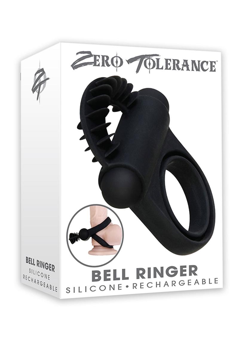 Zero Tolerance Bell Ringer Rechargeable Silicone Vibrating Cock Ring