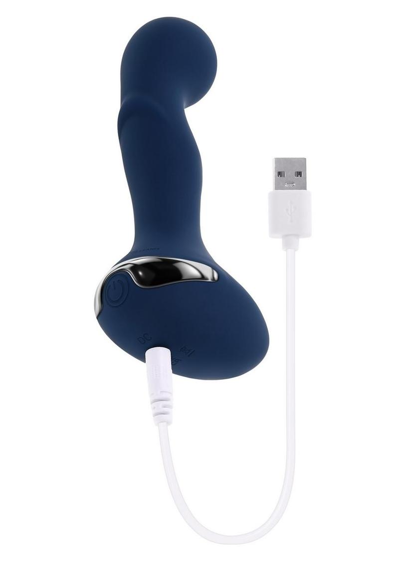 Zero Tolerance Blue Oasis Silicone Rechargeable Vibrating Anal Plug