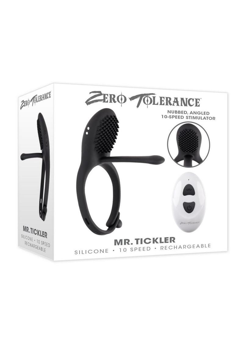 Zero Tolerance Mr. Tickler Rechargeable Cock Ring with Remote Control