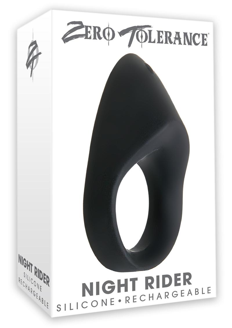 Zero Tolerance Night Rider Rechargeable Silicone Comfortable Cock Ring