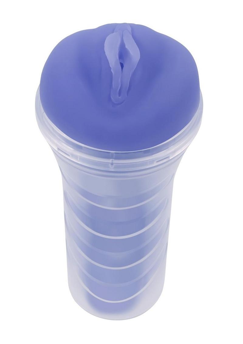 Zero Tolerance Pop on the Glow Pussy Stroker Glow-in-the-Dark TPE