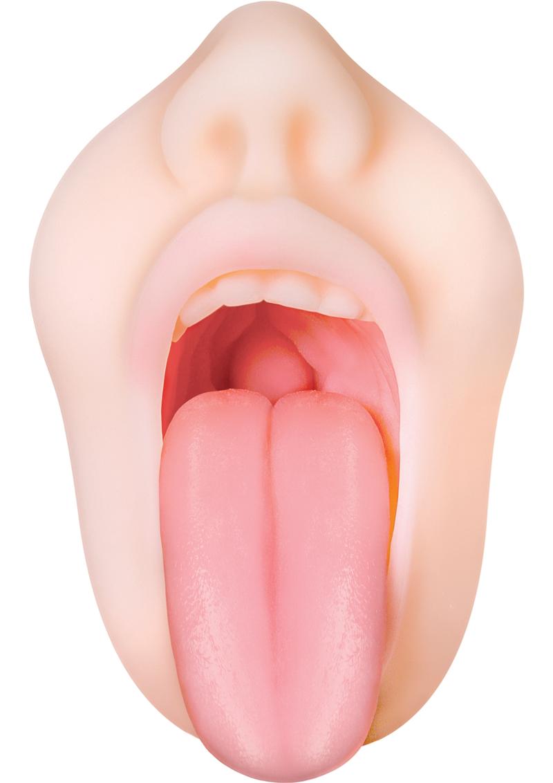 Zero Tolerance Real Mouth Stroker Masturbator with Realistic Tongue