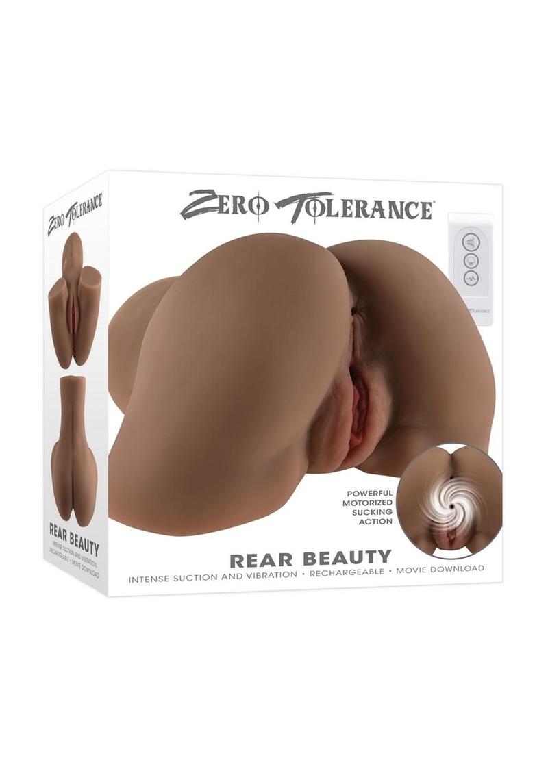 Zero Tolerance Rear Beauty Dual Vibrating Realistic Ass