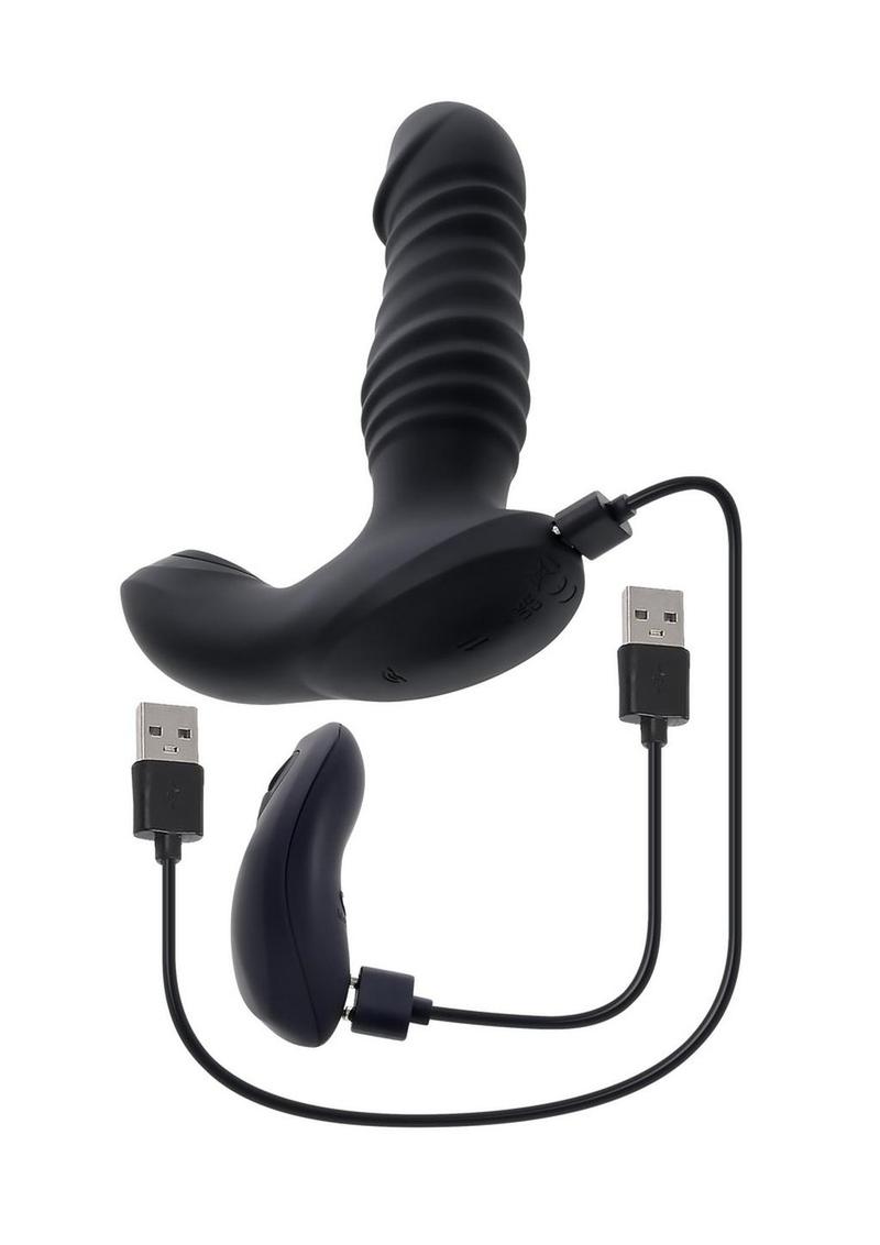 Zero Tolerance Striker Rechargeable Silicone Thrusting Anal Vibrator