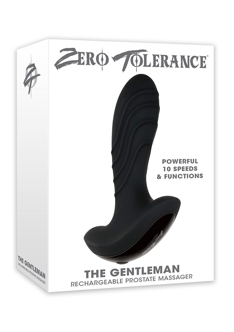 Zero Tolerance The Gentleman Silicone Vibrating Prostate Massager