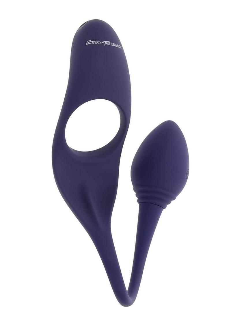 Zero Tolerance Tip to Tail Silicone Cock Ring And Anal Plug