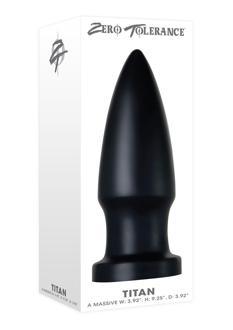 Zero Tolerance Titan Massive Anal Plug With Massive Size