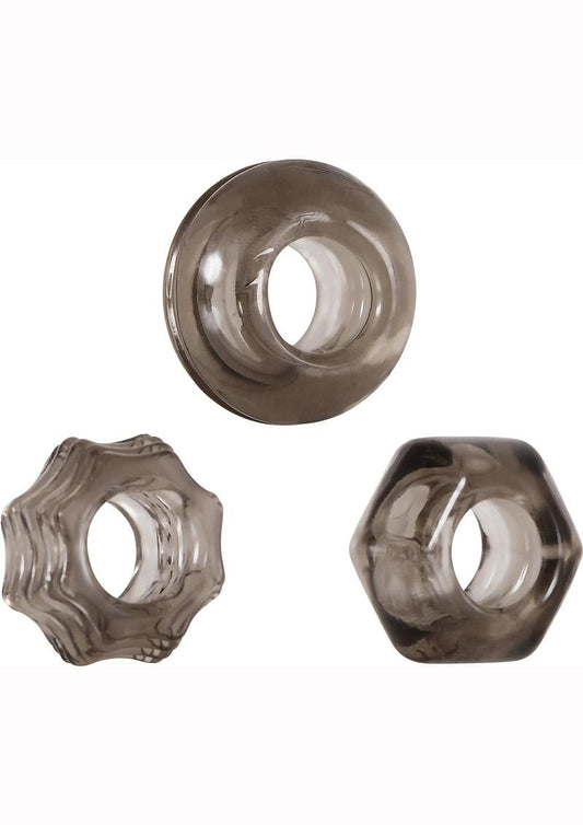 Zero Tolerance Triple Thick Thick And Comfortable Cock Ring Kit