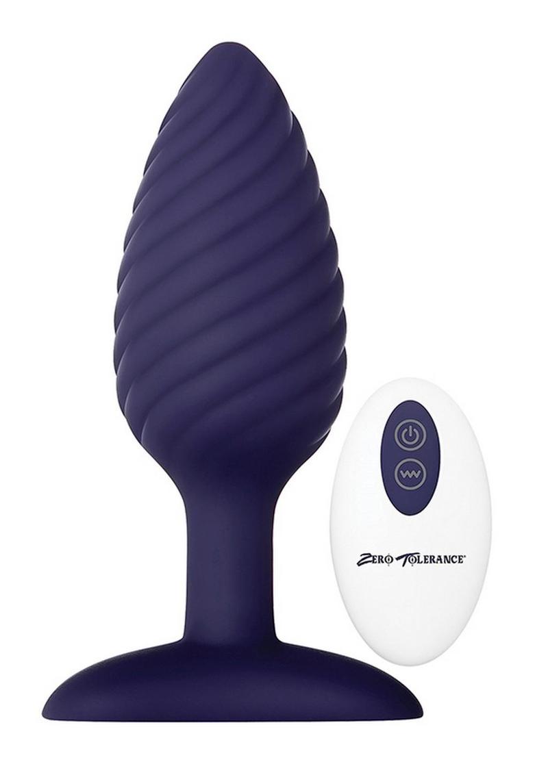 Zero Tolerance Wicked Twister Vibrating Butt Plug