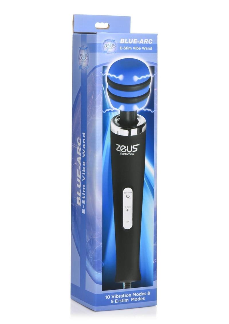 Zeus Blue-Arc E-Stim Vibe Wand Electrify Your Pleasure