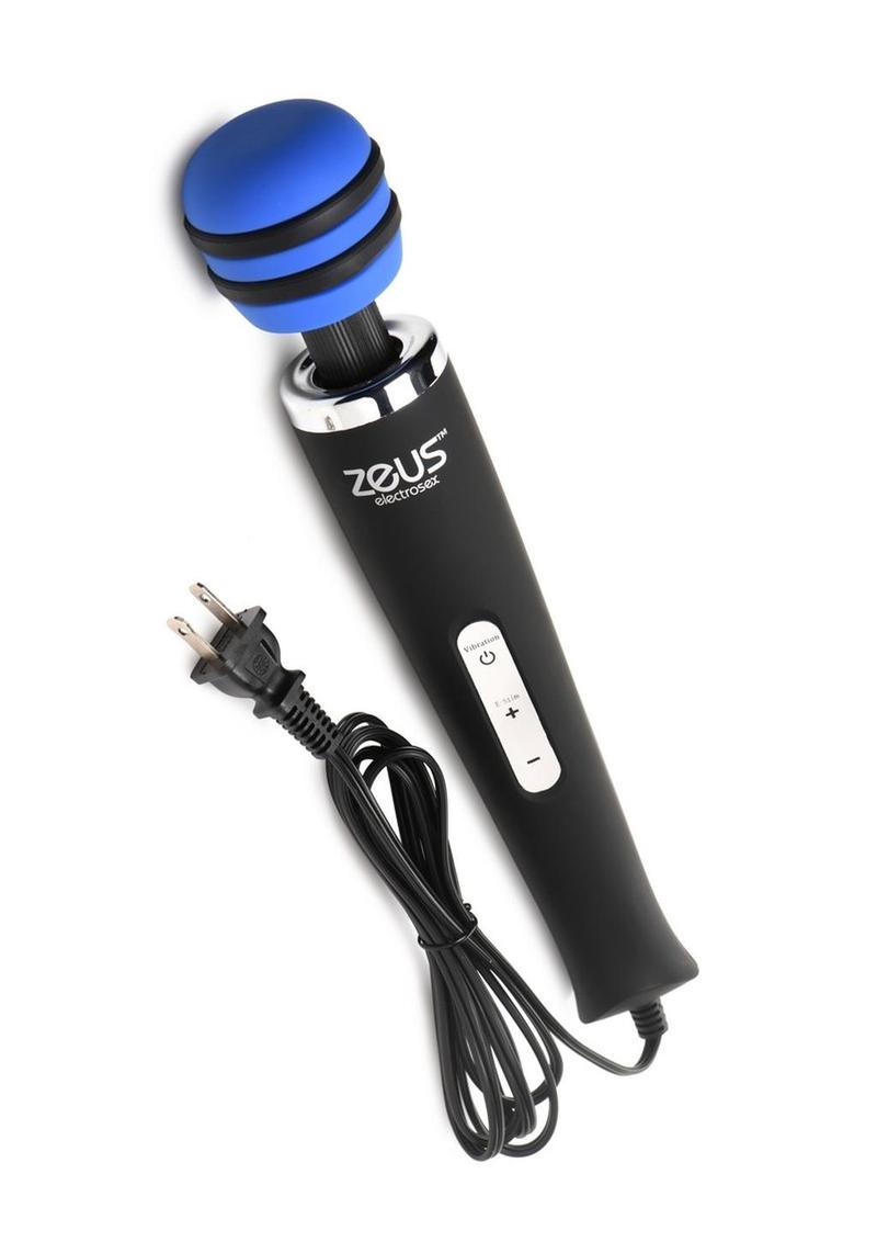 Zeus Blue-Arc E-Stim Vibe Wand Electrify Your Pleasure