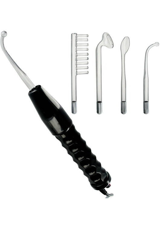 Zeus Electrosex Twilight Wand 110V with Attachments