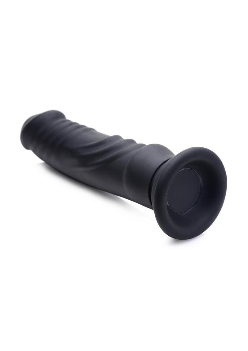 Zeus E-Stim Pro Rechargeable Dildo with Remote Vibration