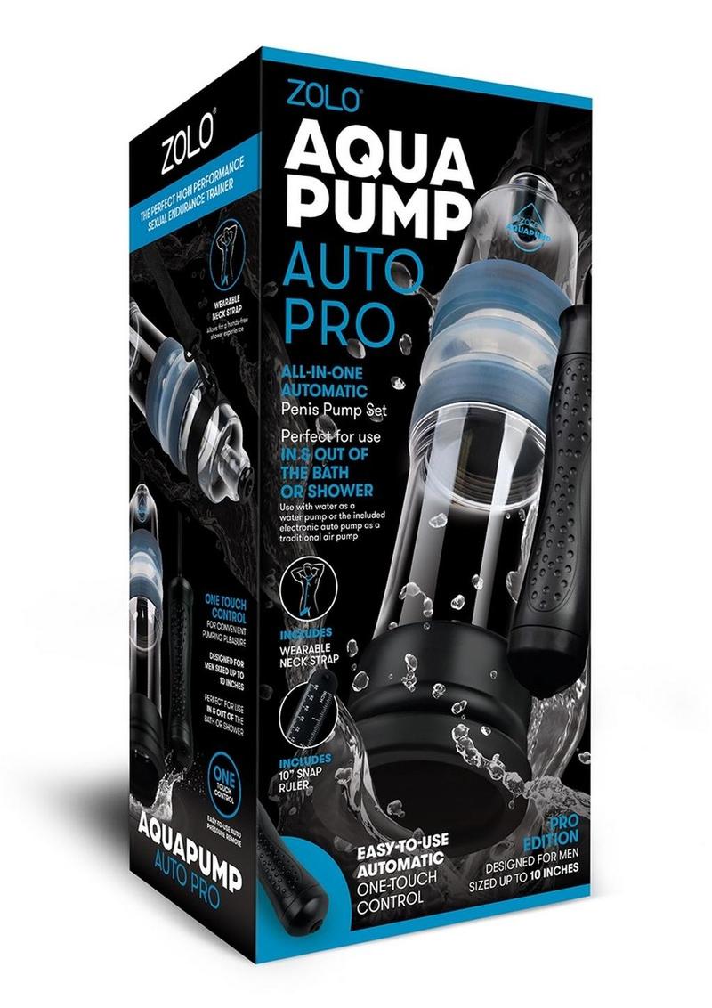 Zolo Aqua Pump Auto Pro Premium All-in-One Automatic Penis Pump
