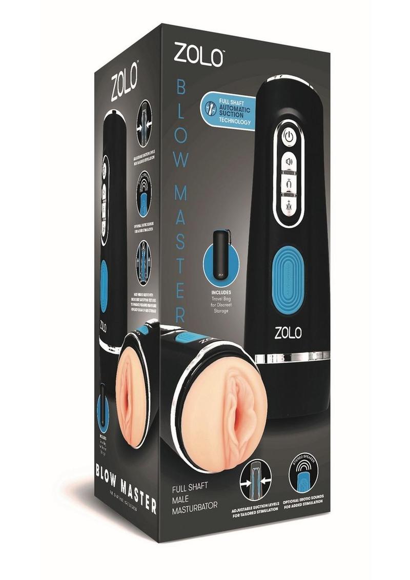ZOLO Blow Master Full Shaft Rechargeable Male Masturbator