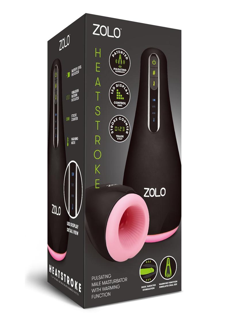 ZOLO Heatstroke Pulsating Male Masturbator with Warming Function