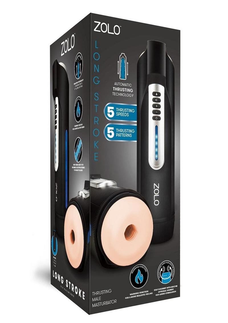 ZOLO Long Stroke Automatic Thrusting Male Masturbator